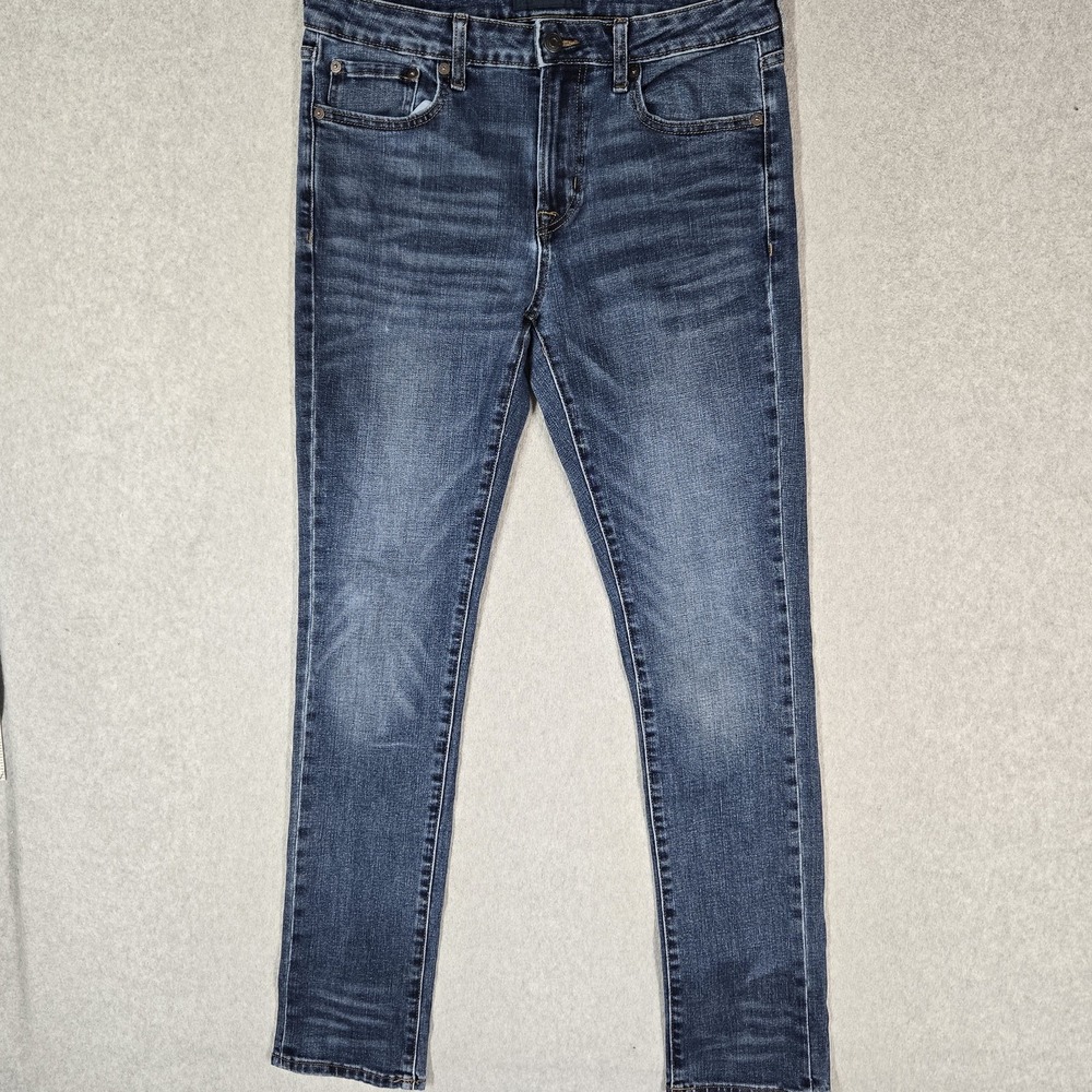 Aeropostale Men Jeans 32/34 Blue Denim Slim 31" Inseam